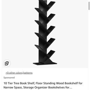 Black Tree Bookshelf